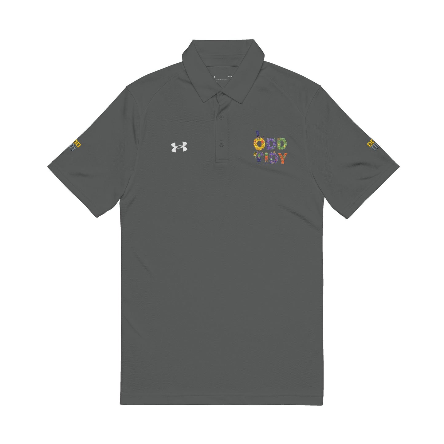 "Odd Tidy" Stylish Under Armour® Men's Polo Shirt - Perfect for Golf, Casual Wear, Embroidered Gift, Summer Outings, Sports Events