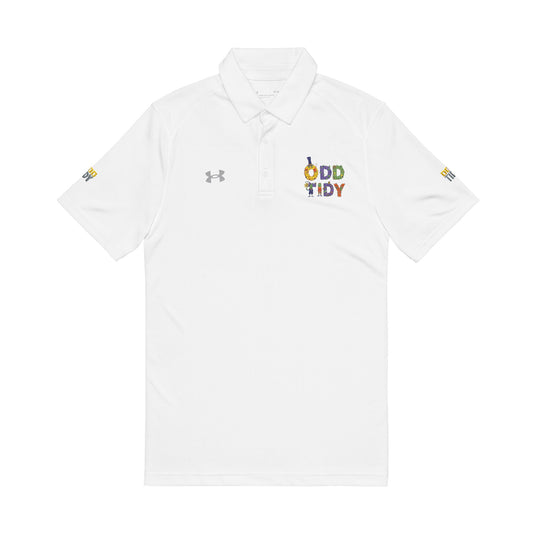 "Odd Tidy" Stylish Under Armour® Men's Polo Shirt - Perfect for Golf, Casual Wear, Embroidered Gift, Summer Outings, Sports Events